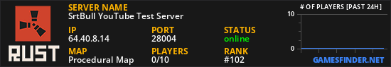 SrtBull YouTube Test Server