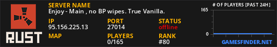 Enjoy - Main , no BP wipes. True Vanilla.