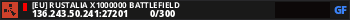 [EU] Rustalia x1000000 Battlefield
