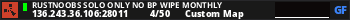 RustNoobs Solo Only No BP Wipe Monthly