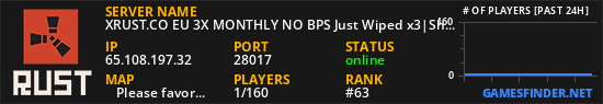 XRUST.CO EU 3X MONTHLY NO BPS Just Wiped x3|Shop|Kits|Skins