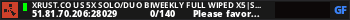 XRUST.CO US 5X SOLO/DUO BIWEEKLY Full Wiped x5|Shop|Kits|Skins|