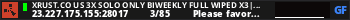 XRUST.CO US 3X SOLO ONLY BIWEEKLY Full Wiped x3|Shop|Kits|Skins