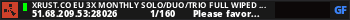 XRUST.CO EU 3X MONTHLY SOLO/DUO/TRIO Full Wiped x3|Shop|Kits|Sk