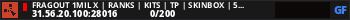 FRAGOUT 1MIL X | Ranks | Kits | TP | SkinBox | 5/16 JUST WIPED!