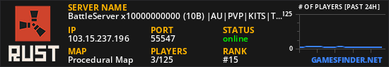 BattleServer x10000000000 (10B) |AU|PVP|KITS|TELEPORTS|MYMINI|