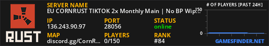 EU CORNRUST TIKTOK 2x Monthly Main | No BP Wipes | SkinBox