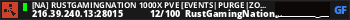 [NA] RustGamingNation 1000x PvE [Events|Purge|Zombies|SkillTree