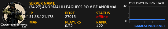 (34:27) ANORMALII.LEAGUECS.RO # BE ANORMAL