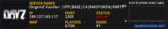 OrigemZ Vanilla+ |1PP|BASE|C4|RAIDTOKEN|PARTY