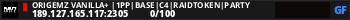 OrigemZ Vanilla+ |1PP|BASE|C4|RAIDTOKEN|PARTY