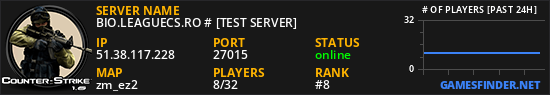 BIO.LEAGUECS.RO # [TEST SERVER]